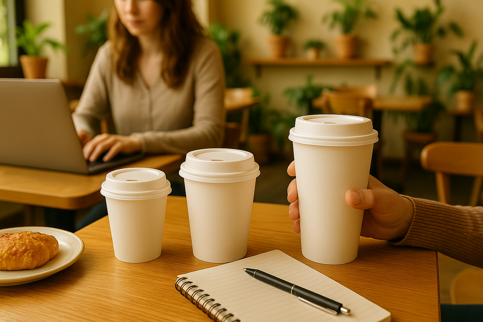 Vaso de Bagazo Compostable - Vaso hecho de fibra de caña de azúcar
