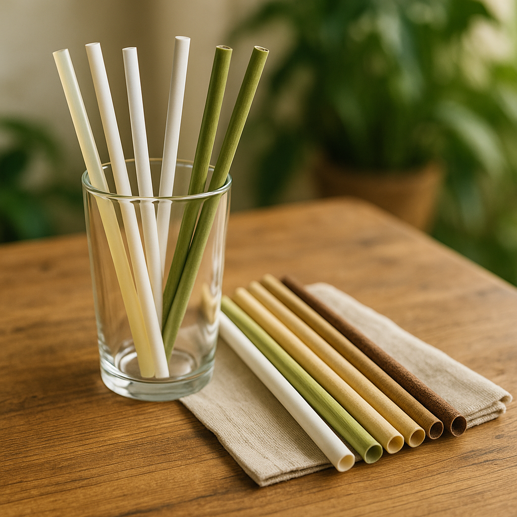 Pajitas Compostables