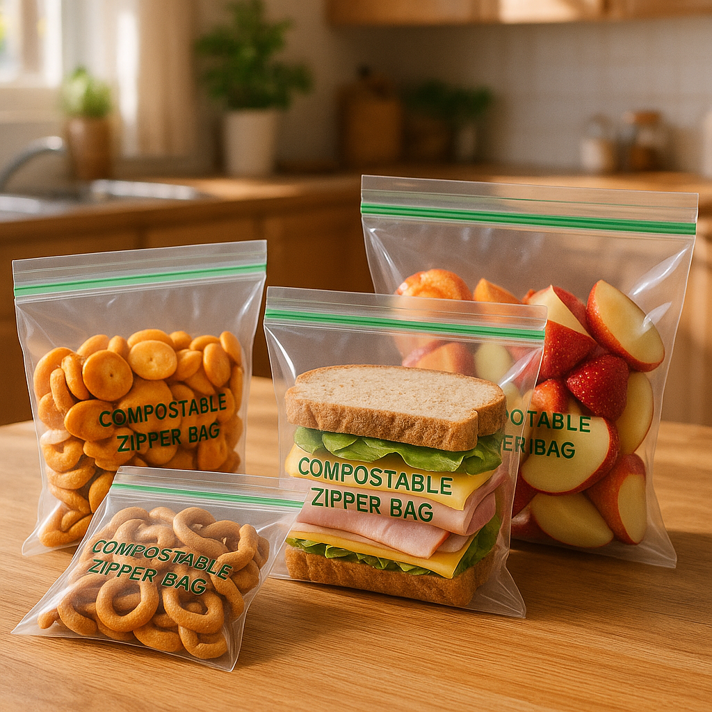 Bolsa Zipper Compostable