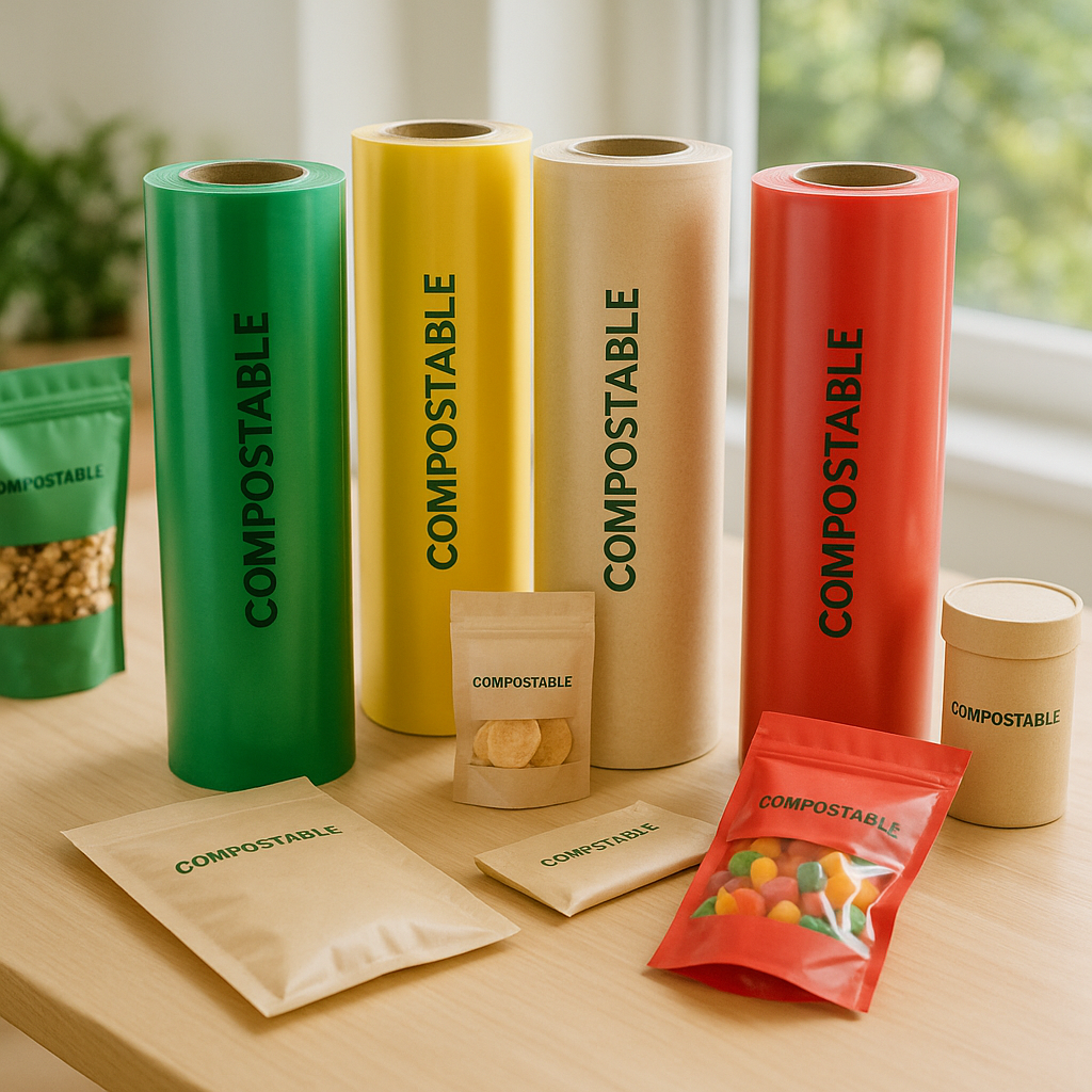 Film Compostable para Embalaje