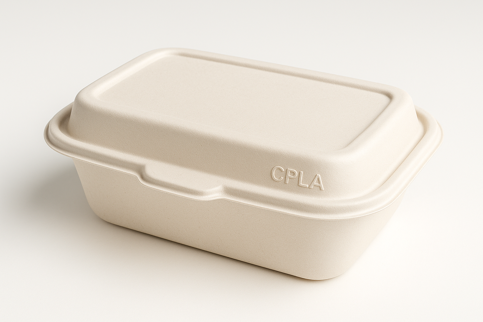 Logo ecológico en envase CPLA